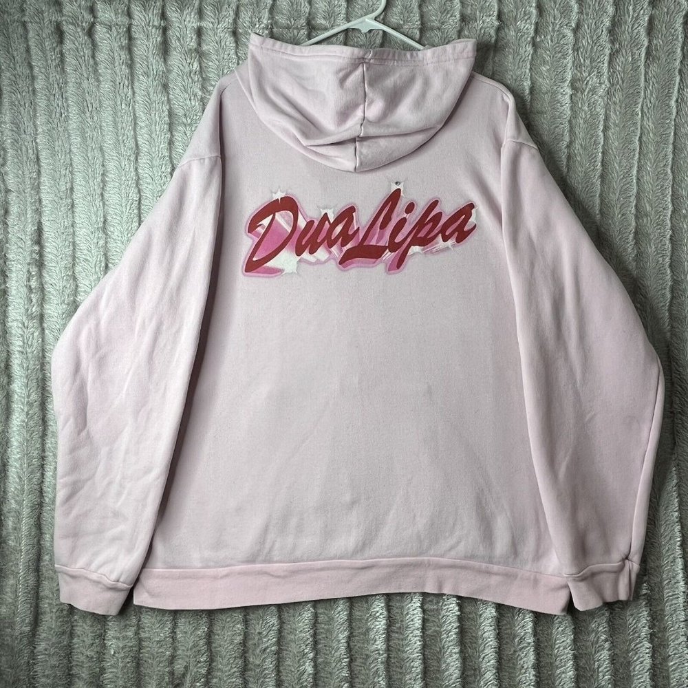 Dua Lipa Merch Full Zip Hoodie - Picture 1 of 10